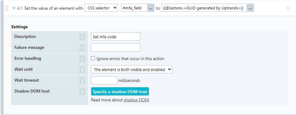 Double authentification par SMS dans un script de transaction