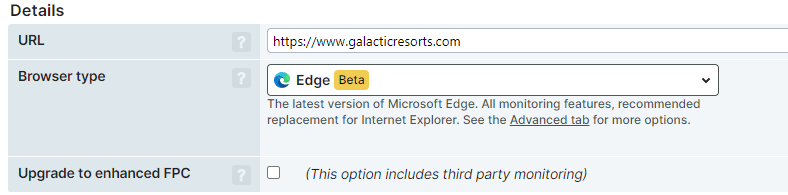 Version bêta du FPC avec Edge