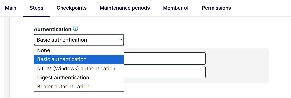 Types d&rsquo;authentification Multi-step API