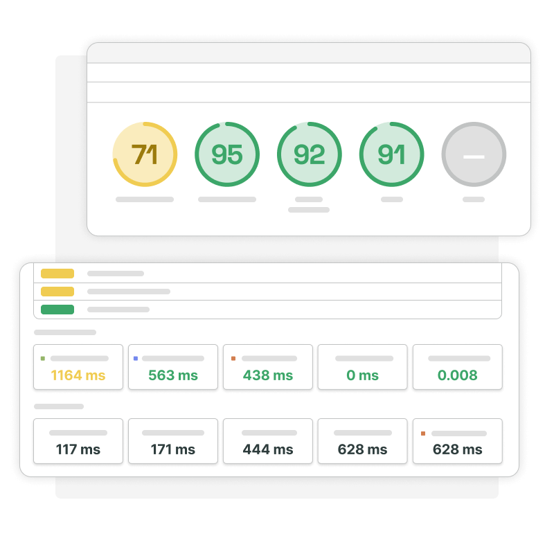 Comparaison entre le moniteur Full Page Check et les outils de développement Lighthouse